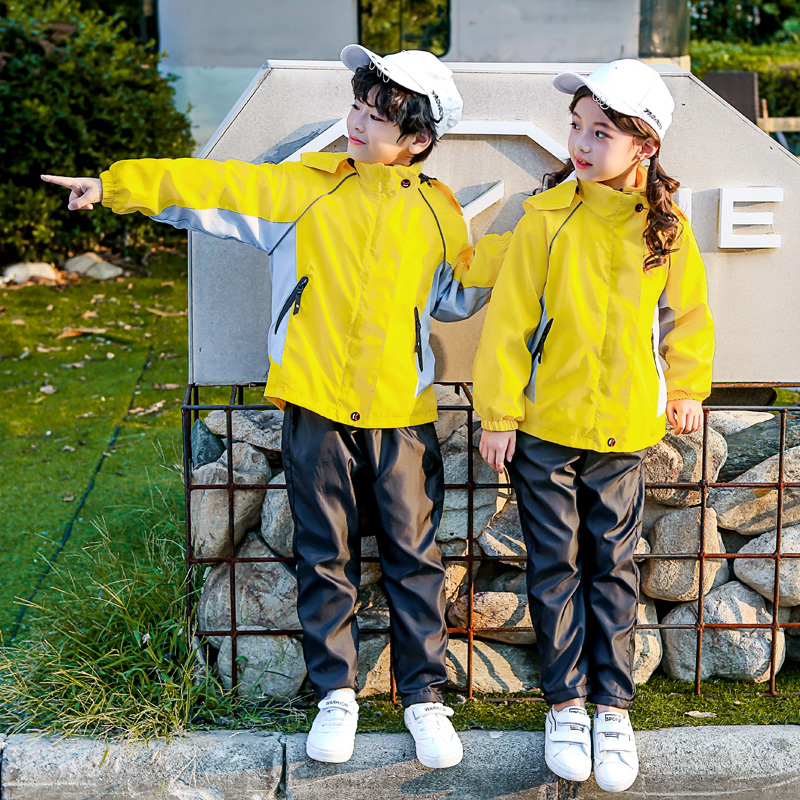 幼儿园园服中小学生冲锋衣冬季