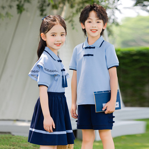 六一儿童中国风毕业园服小学生班服幼儿园大合唱表演文艺表演出服