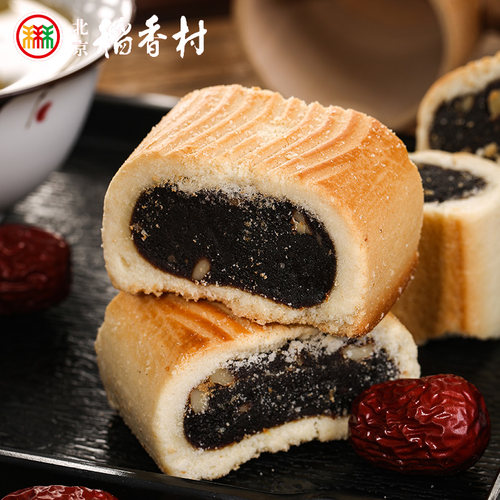 三禾北京稻香村枣泥酥传统糕点