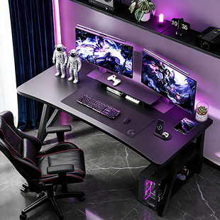 电脑桌台式家用电竞桌椅套装卧室简易桌子工作台书桌出租屋办公桌