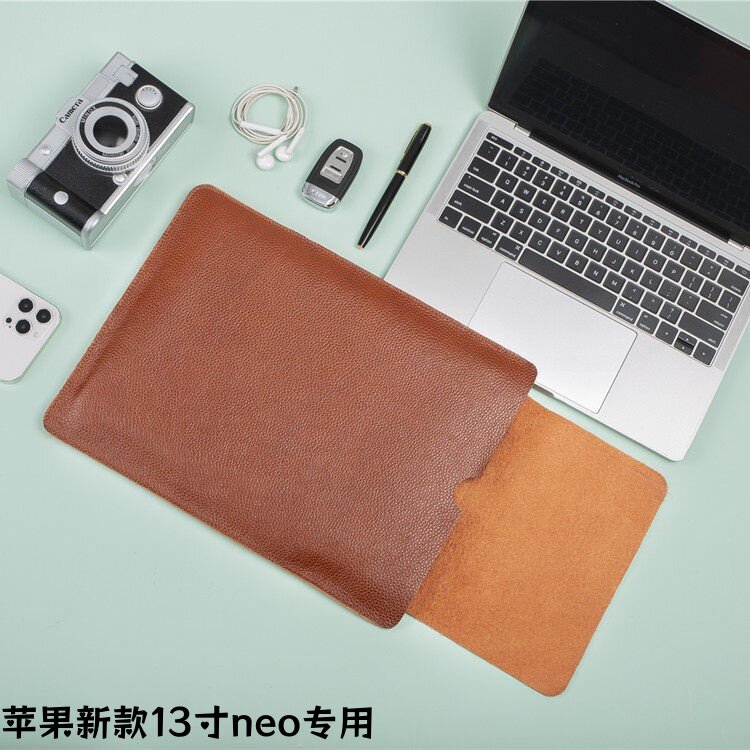 头层牛皮电脑包适用于苹果2026款13寸neo新款笔记本内胆包保