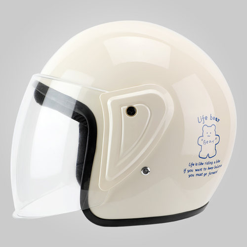 3c认证简约电动车头盔男女秋冬款