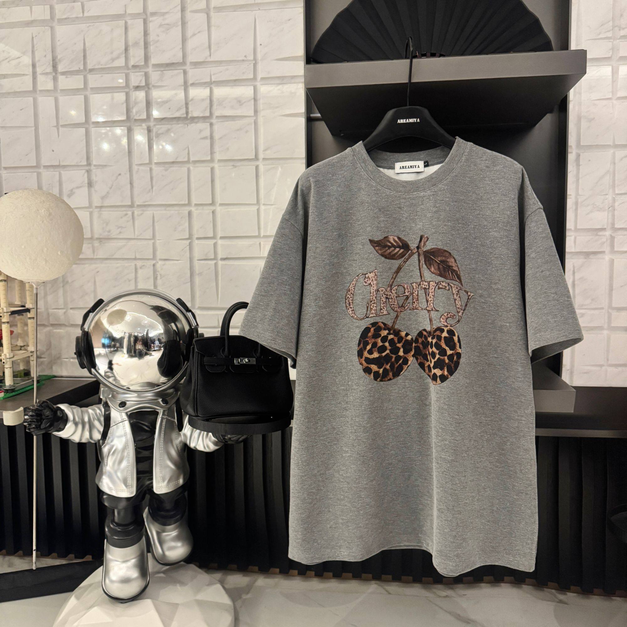 【豹力樱桃】女潮牌趣味豹纹元素大版型简约T恤CP685,女装/女士精品,民族服装/舞台装,淘宝优惠券,粉丝福利购,淘宝优惠卷