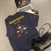 T恤CP704 型宽松休闲kt印花短袖 十字凯蒂 潮牌大版