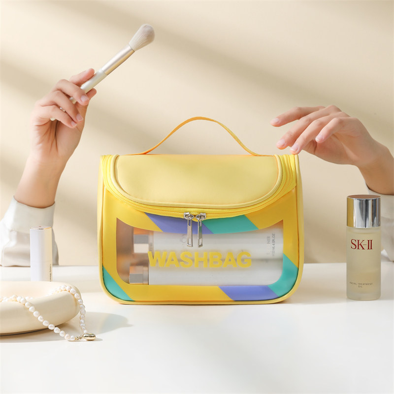 túi đựng mỹ phẩm cao cấp Túi đựng mỹ phẩm cầm tay nhỏ đựng mỹ phẩm Túi vệ sinh dung lượng lớn Túi du lịch trong suốt chống thấm nước giá trị cao túi trong đựng mỹ phẩm túi hộp đựng mỹ phẩm