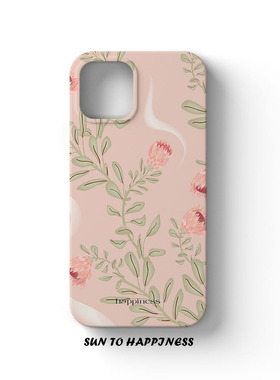 新中式国画适用苹果17PROMAX手机壳菲林硬iphone16plus小众国风文艺15pro13mini精孔磨砂全包按键国潮简约女