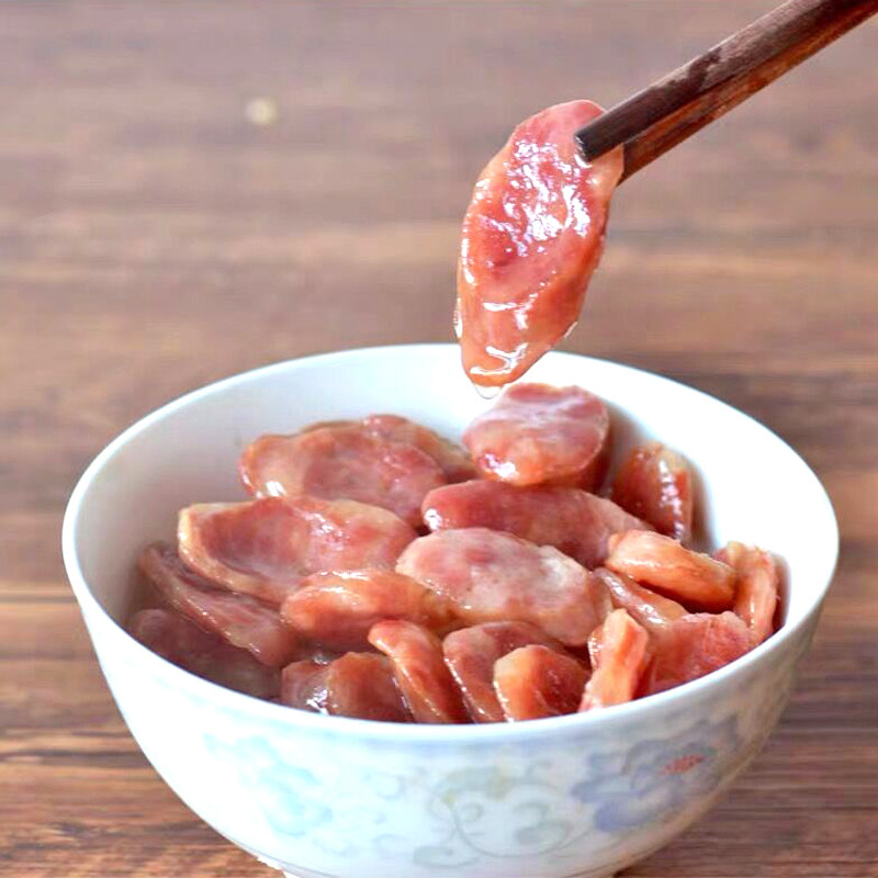 广式腊肠500g农家土香肠杭味香肠无淀粉香肠风干腊肠纯肉香肠