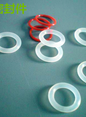 白色透明无毒食品级硅胶高温O型圈155/36*3.5MM密封圈卫生级皮圈
