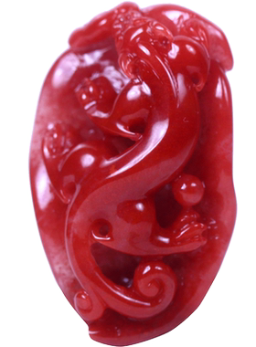 梅林达男女南红玛瑙一夜暴富吊坠