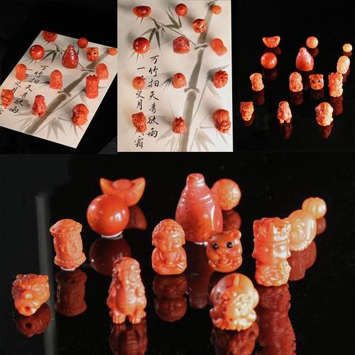 梅林达南红玛瑙配饰保真正品