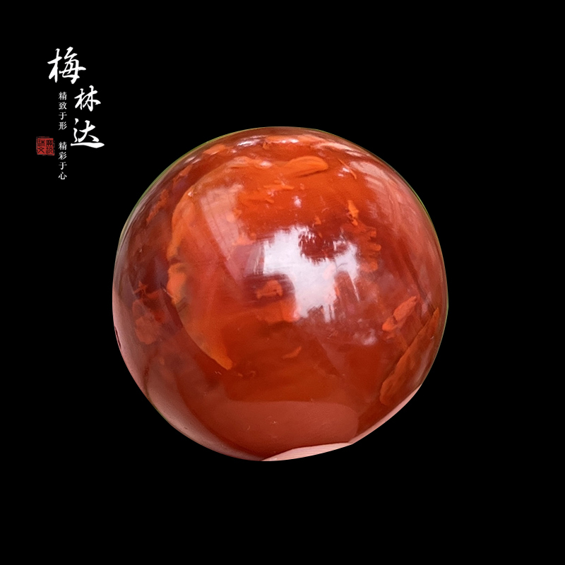 梅林达旗舰店天然南红玛瑙吊坠