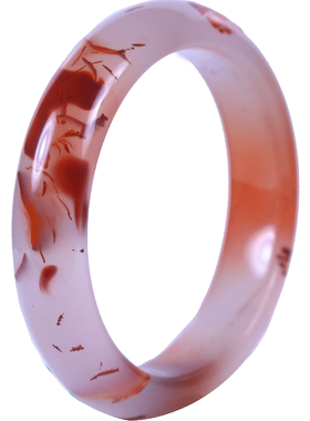 梅林达民族风女南红玛瑙手镯