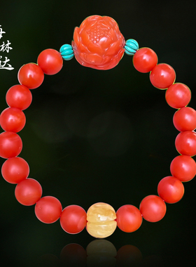 梅林达旗舰店天然南红玛瑙