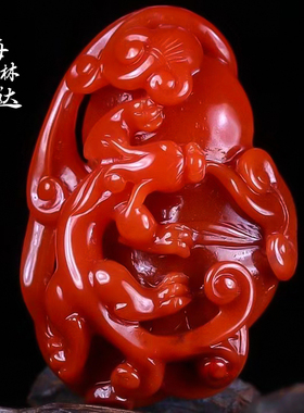 梅林达旗舰店天然南红玛瑙