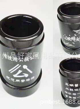 酒业珠宝行业塑料广告筷子筒，火锅大排档筷笼，可以企业logo