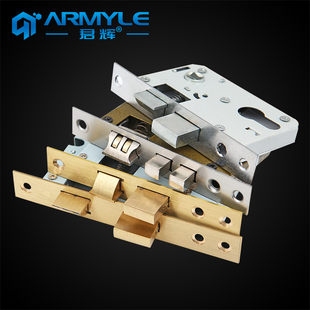 室内门木门房门锁体铜芯小50大50 58锁舌卧室门锁锁芯家用通用型