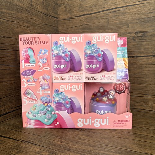 进口高端史莱姆GUI GUI闺瑰安全儿童时尚炫彩无甲醛香味ASMR玩具