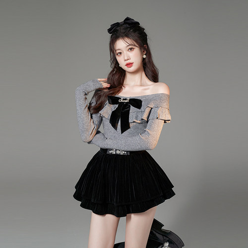 Palglg针织毛衣/半身裙