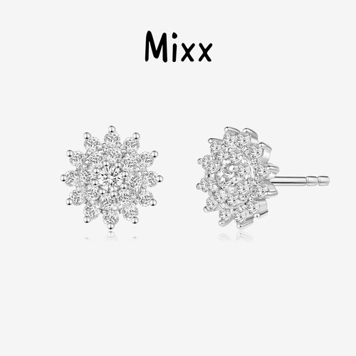 Mixx靡诗璀璨星S925银星芒戒指指环通勤百搭高级感