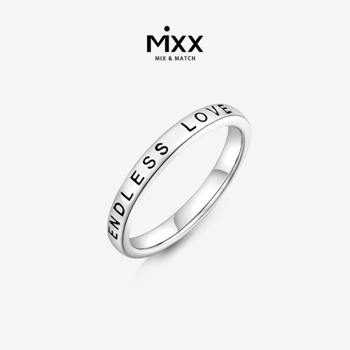 饰品时尚个性风银戒指送女友礼物