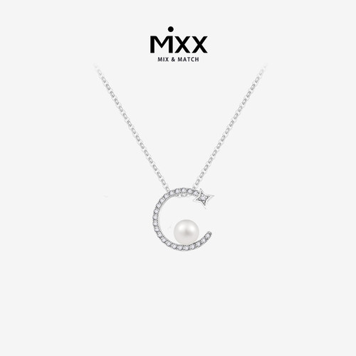 Mixx通体925银天然淡水珍珠