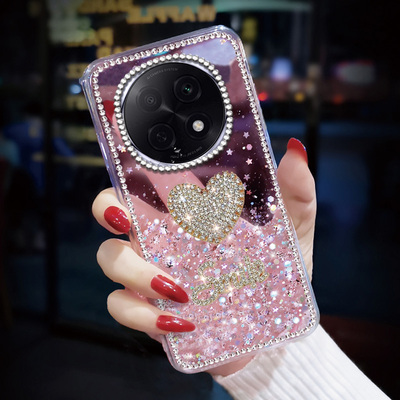 高级感水钻细闪适用OPPOA5Pro手机壳防摔A6v/2026年A5 新品A6GT硅胶A3iplus软壳K10x网红9ultra女款 5 +镶钻6