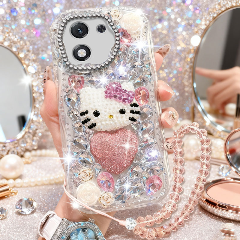 透明高级镶钻，仙女必备，不掉钻，不发黄