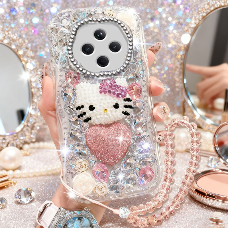 透明高级镶钻，仙女必备，不掉钻，不发黄