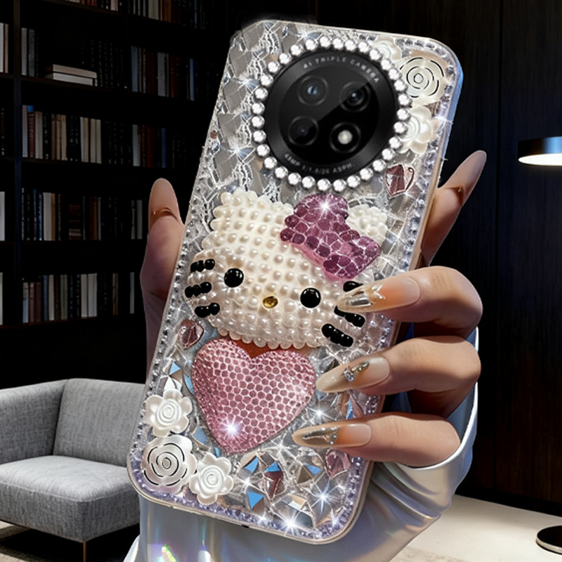 高端奢华镶钻手机壳，不掉钻，不发黄