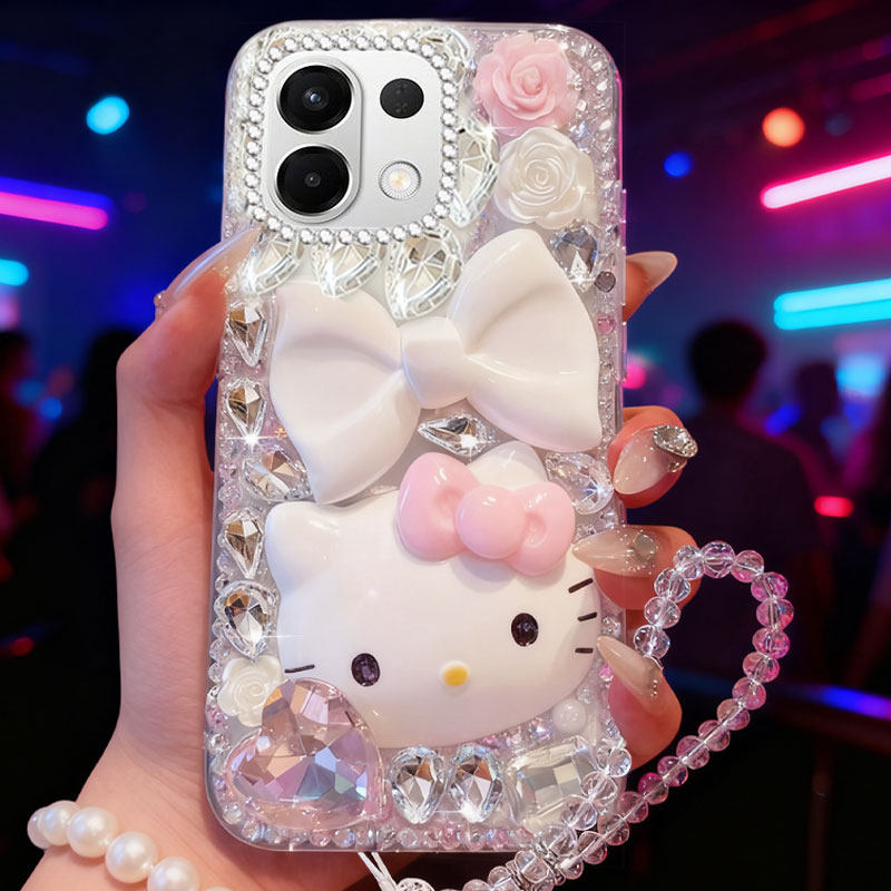 高端奢华镶钻手机壳，不掉钻，不发黄