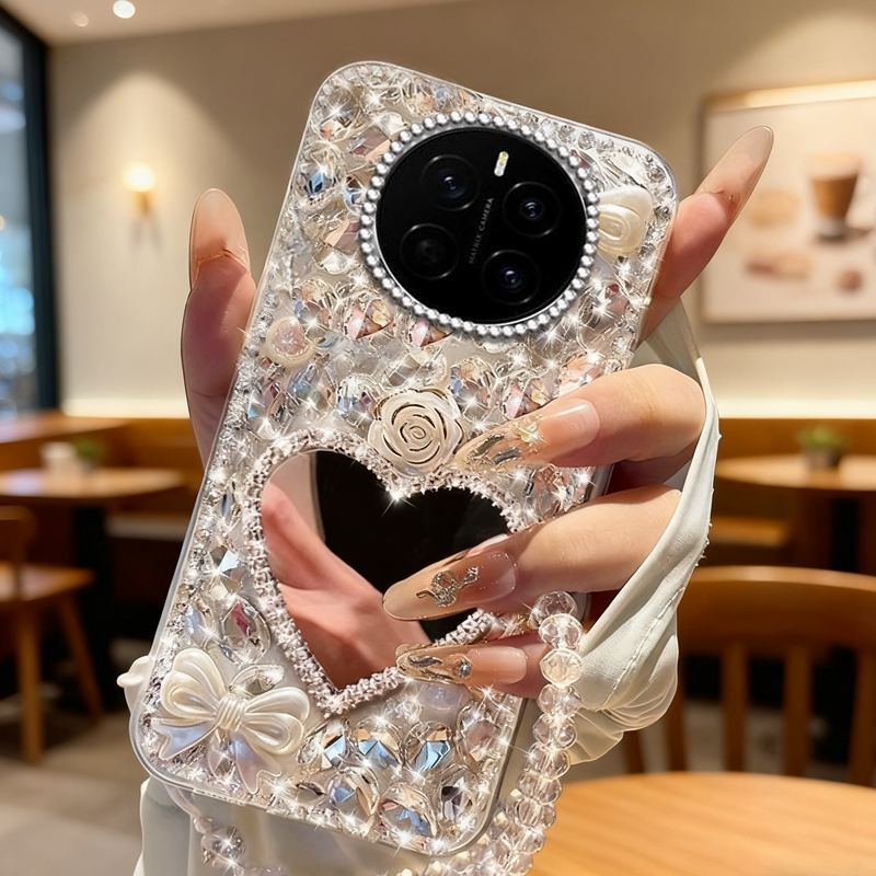 高端奢华镶钻手机壳，不掉钻，不发黄