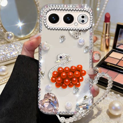 2026高级镶钻适用vivoS50手机壳新品X300马年X21屏幕指纹版本命年Y78女款S17e卡通X9外壳Z7x全包X200mini