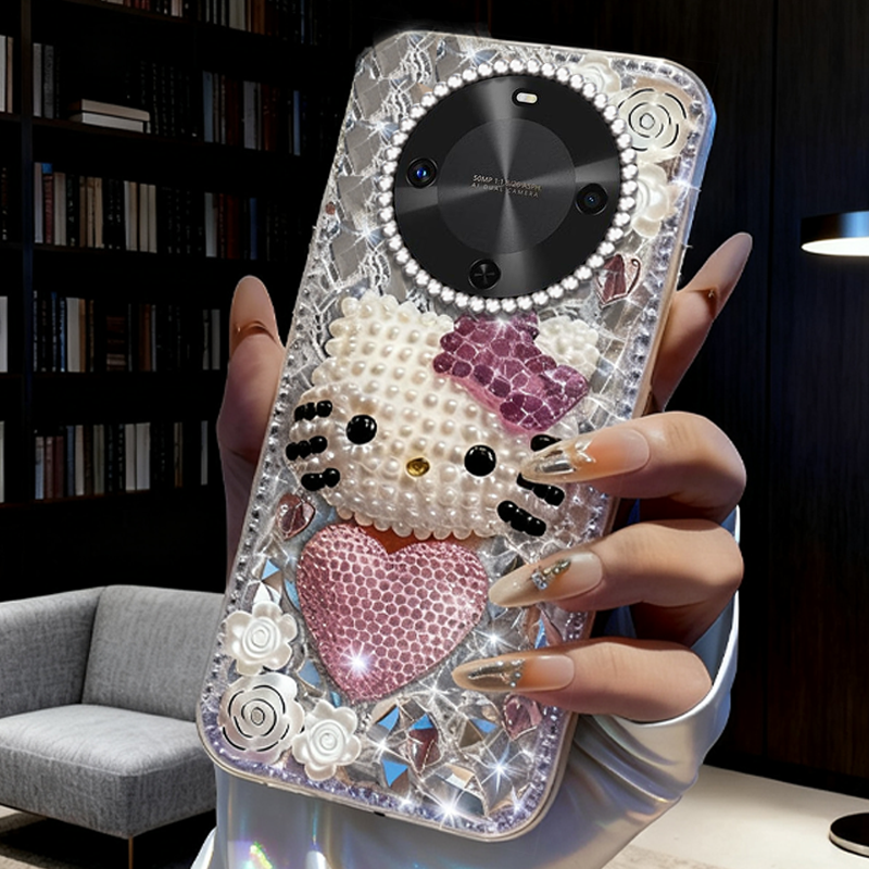 高端奢华镶钻手机壳，不掉钻，不发黄