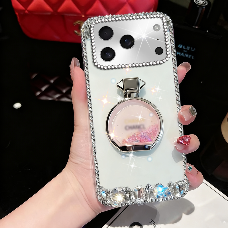 高端奢华镶钻手机壳，不掉钻，不发黄