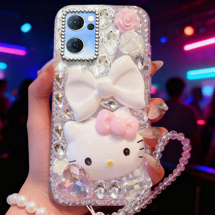 2026春节高级镶钻适用OPPOReno15手机壳女款10过年全包RENO6PRO本命年11喜庆 5 +保护套5 新年款8+新款7防摔