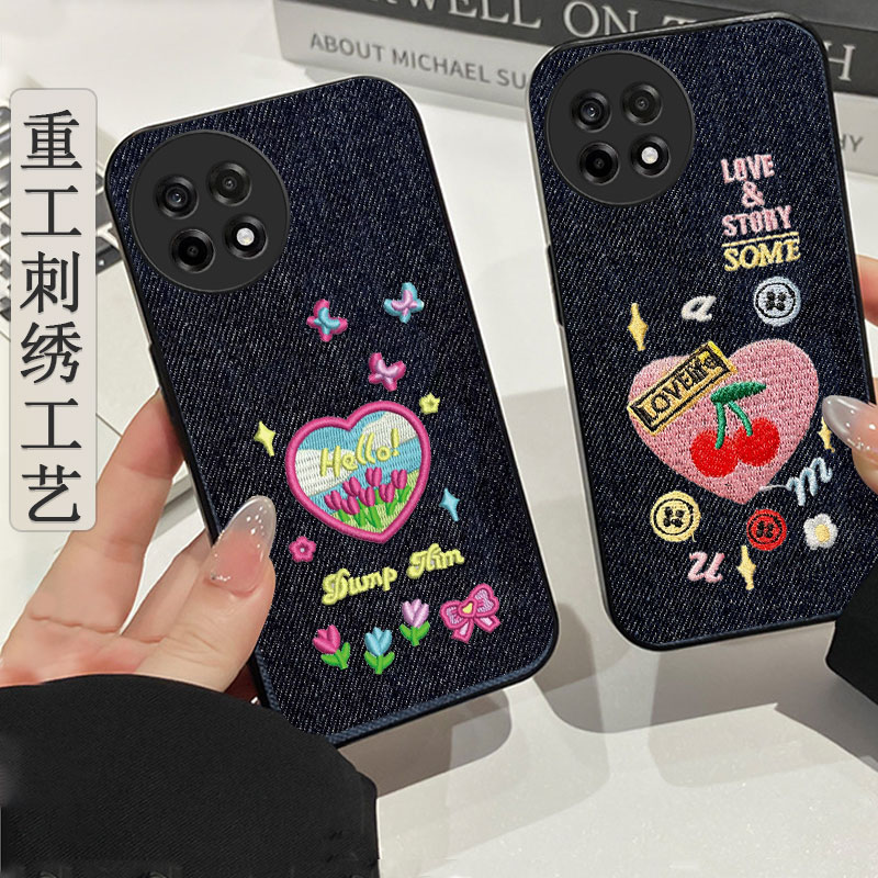2026新款秋冬牛仔刺绣，不脱丝，不掉色