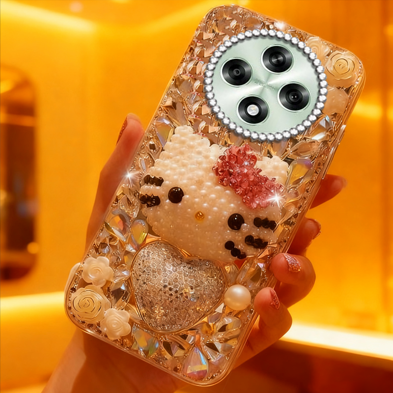 高端奢华镶钻手机壳，不掉钻，不发黄
