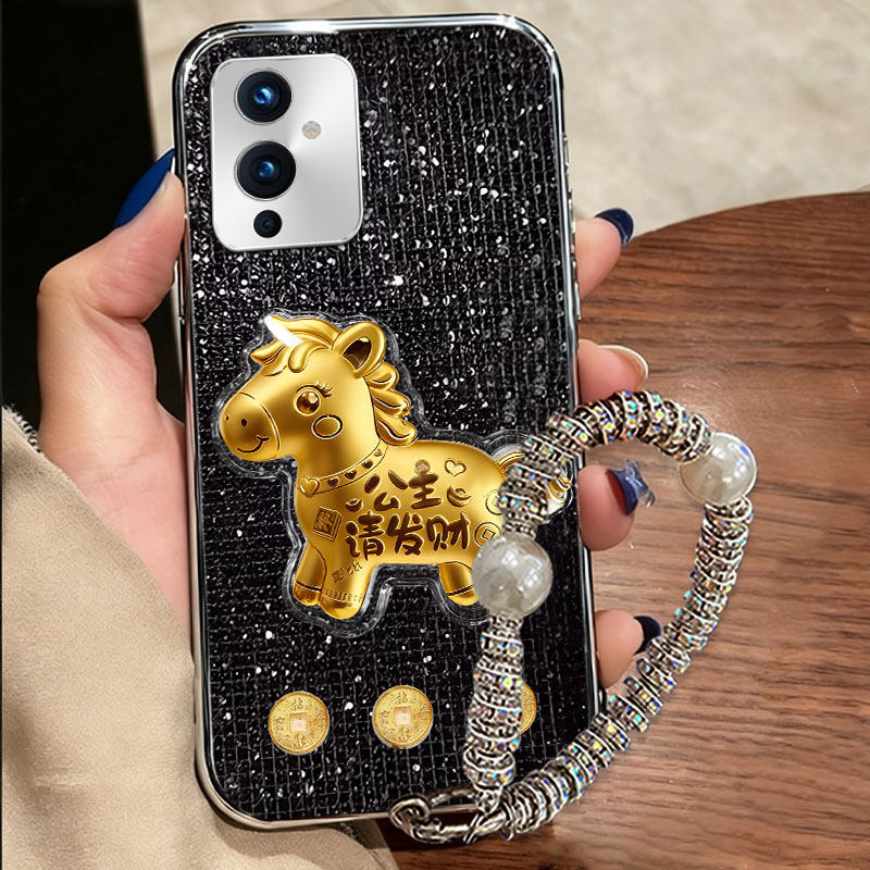 高级电镀光闪皮，全包防摔耐用，不掉色