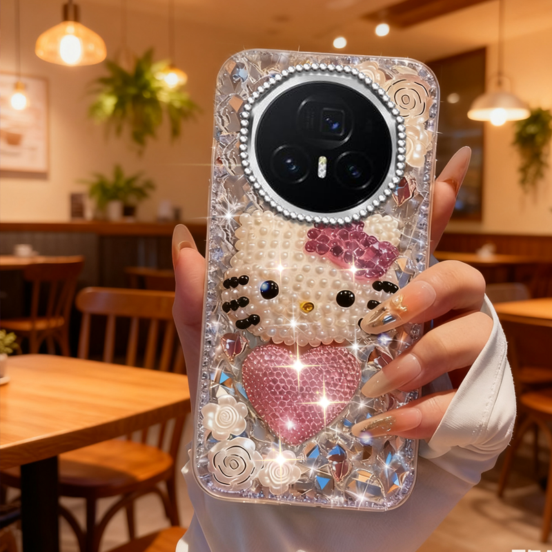 高端奢华镶钻手机壳，不掉钻，不发黄