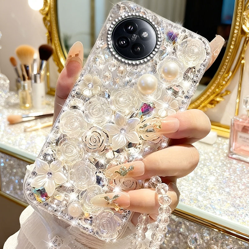 高端奢华镶钻手机壳，不掉钻，不发黄