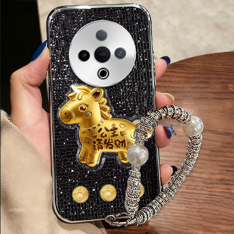 高级电镀光闪皮，全包防摔耐用，不掉色