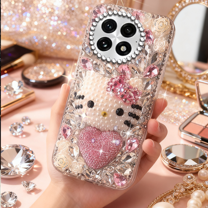 高端奢华镶钻手机壳，不掉钻，不发黄
