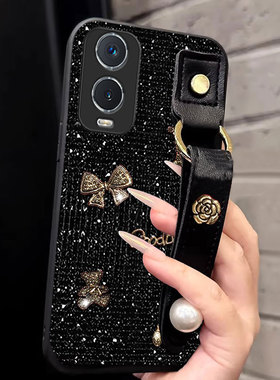 2026马年红色新款腕带适用vivoY76s手机壳春节T1外壳X100S新品Y5s软S18e喜庆V27e冬天Y3网红X90保护套Y73s