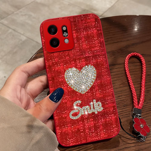 2026红色新年款，名媛针织布艺小香风