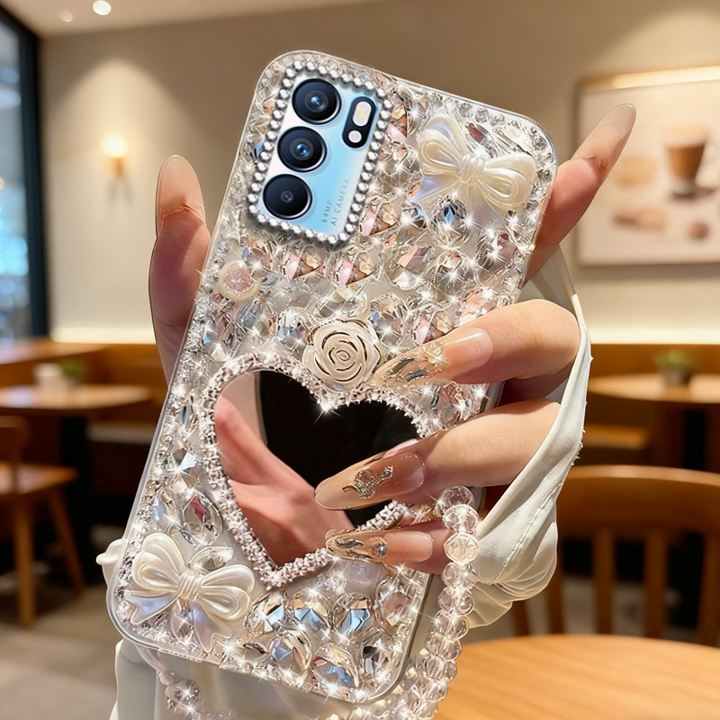 高端奢华镶钻手机壳，不掉钻，不发黄