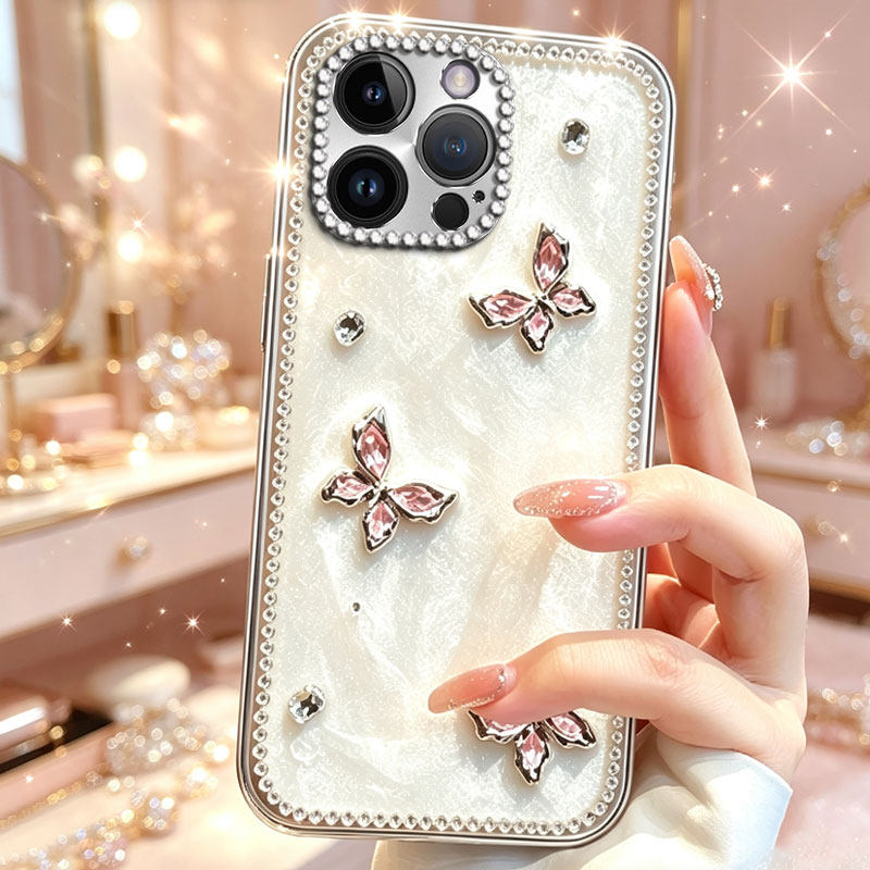 羊年新款闪钻适用苹果iPhone16ProMax手机壳新品17Pro巨好看14/2027年8高级感18Pro硅胶11水钻12秋6镶钻13