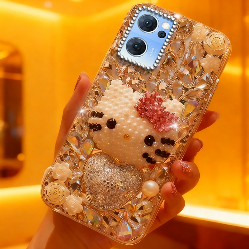 高端奢华镶钻手机壳，不掉钻，不发黄