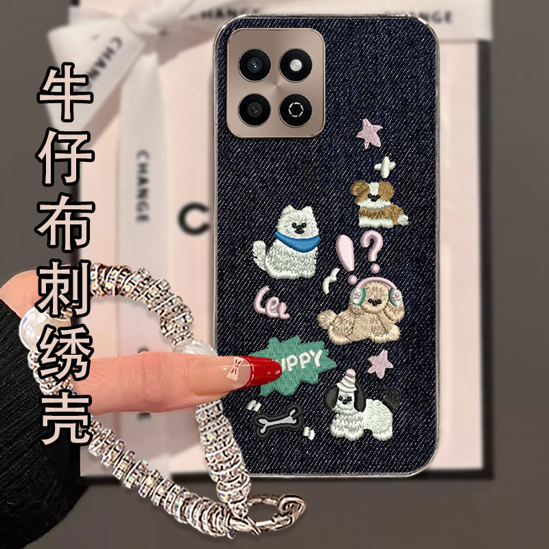 2026秋冬新品布艺牛仔刺绣，不掉色，不脱丝
