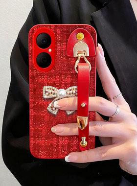 2026红色本命年喜庆适用华为畅享80手机壳女款荣耀畅玩30新款9xPro针织 50 保护套z防摔X60GT毛绒畅玩40Plus