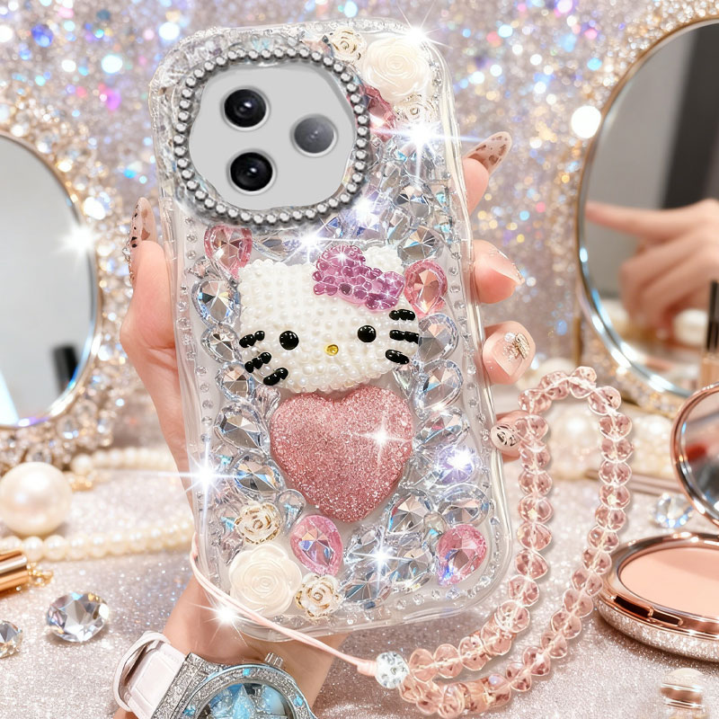 透明高级镶钻，仙女必备，不掉钻，不发黄